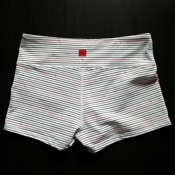 Redline Pulse Line Booty CrossFit Spandex Shorts - Picture 2 of 2